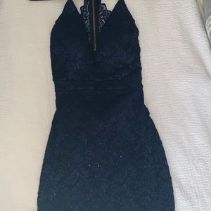 Navy homecoming dress